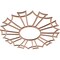 Ekena Millwork Augustus Wood Fretwork Pierced Ceiling Medallion, Cherry, 16"OD x 5 5/8"ID x 1/4"T CMWP16X16X0250AUCH - alternate 2